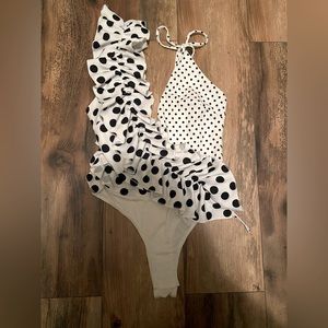 Women's Polka Dot Bodysuit